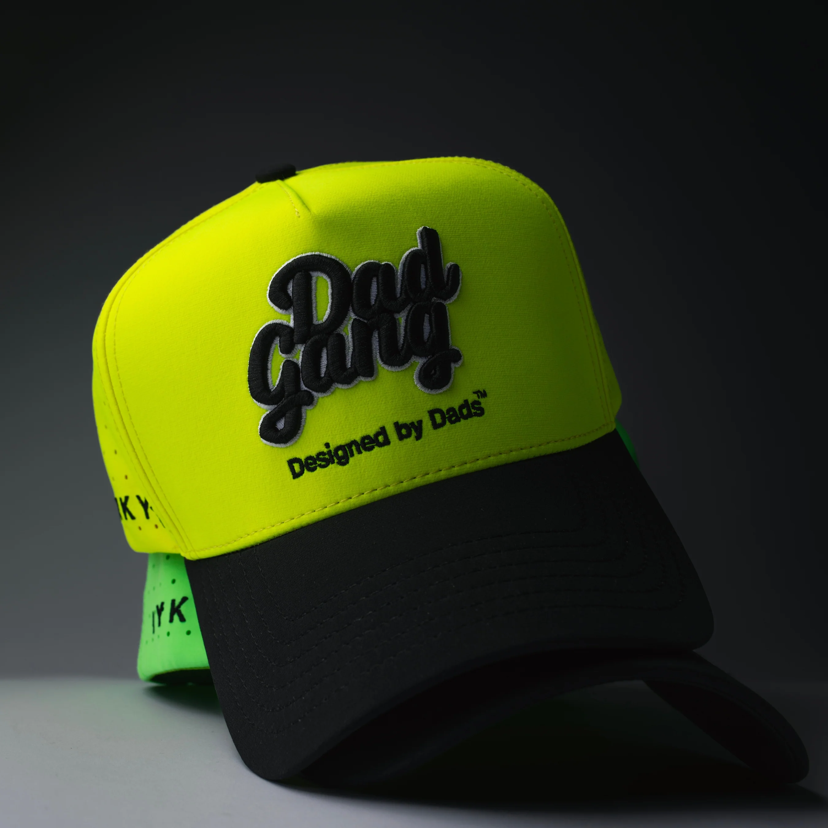 Neon Yellow Logo Hat - Image 3