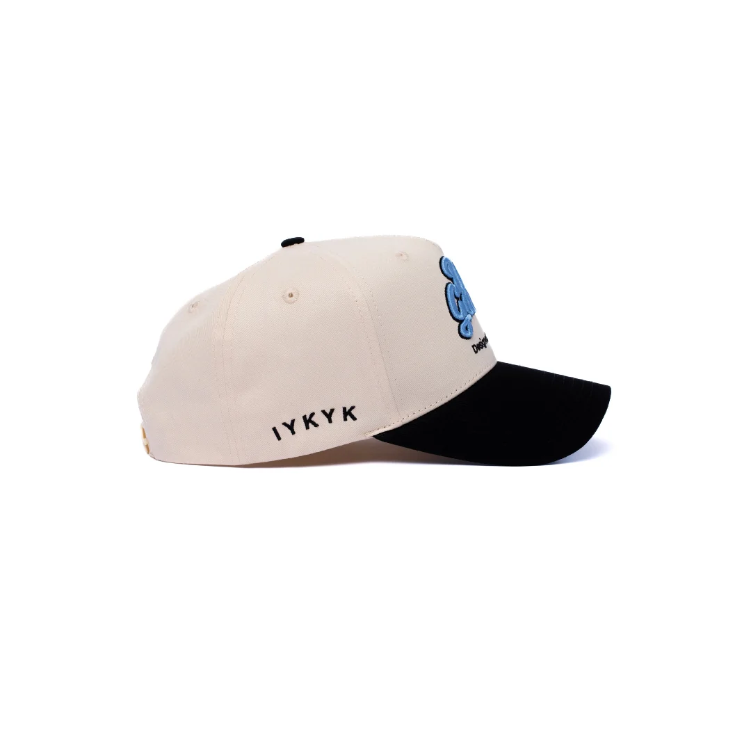 Dad Gang Logo Hat - Blue & Cream - Image 4
