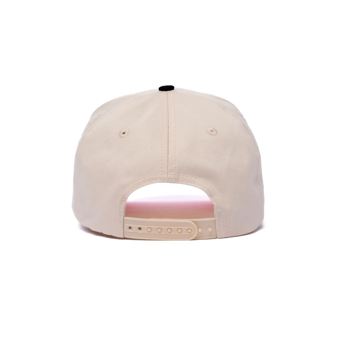 Dad Gang Logo Hat - Pink & Cream - Image 5