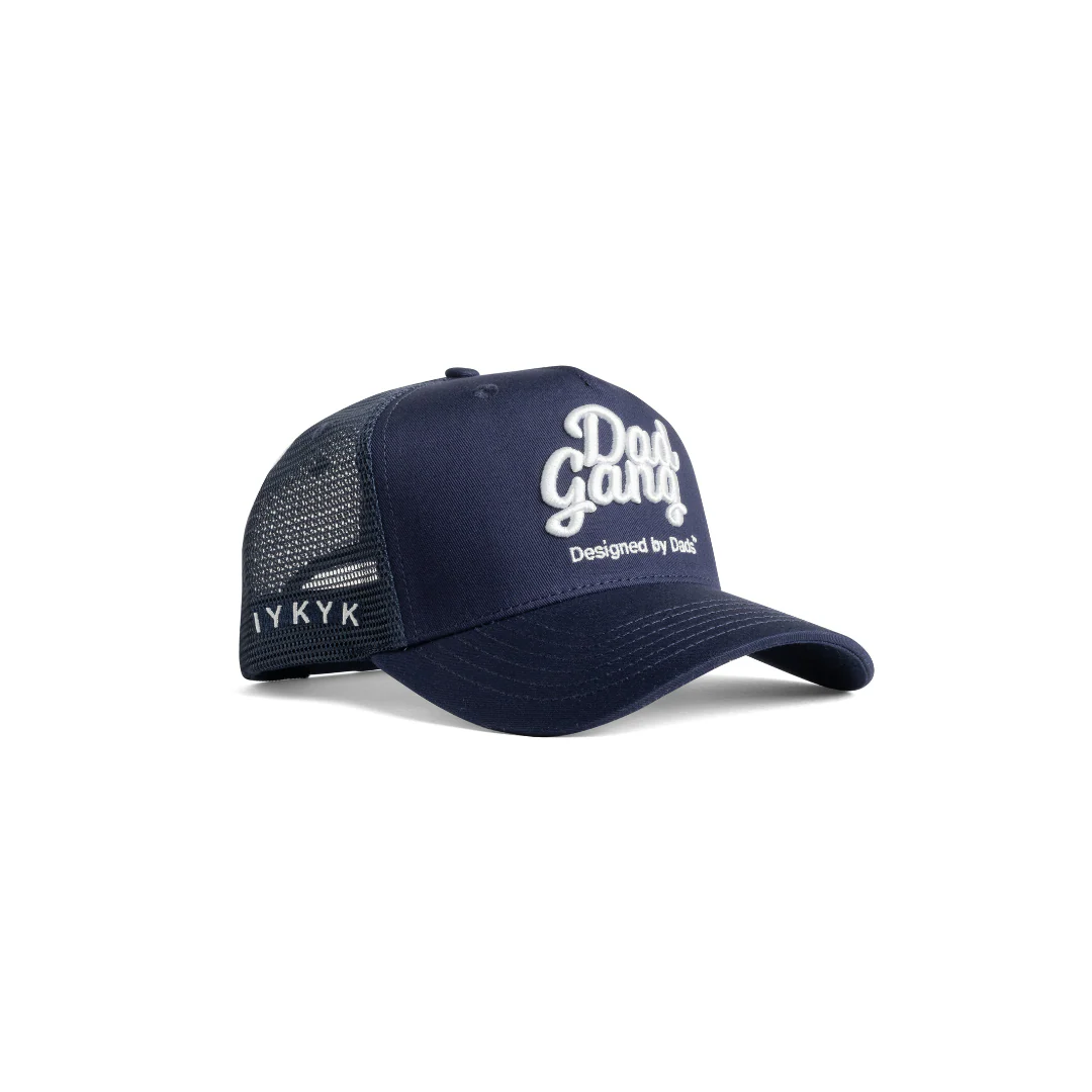 Dad Gang Trucker - Navy - Image 2