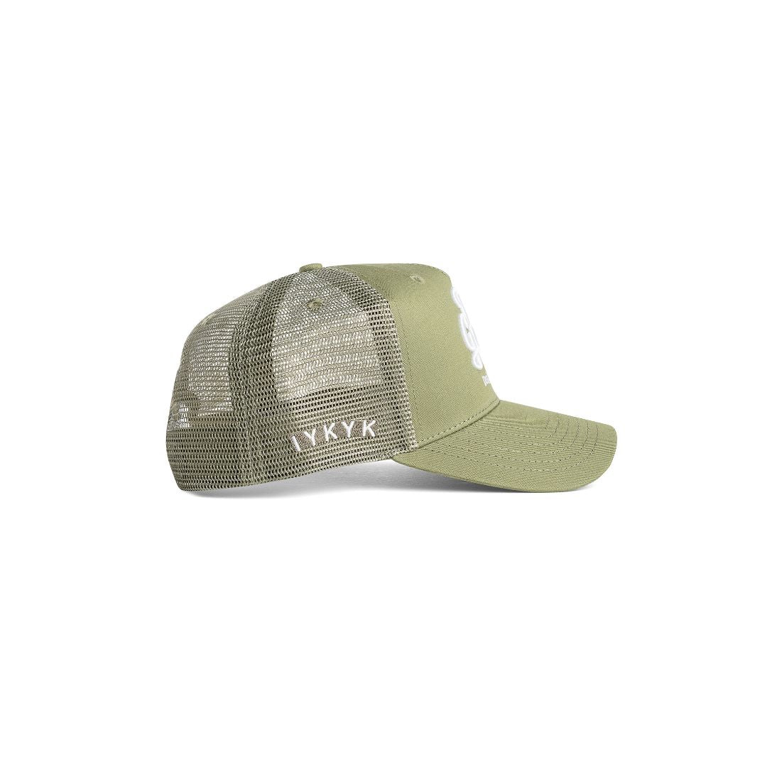 Dad Gang Trucker - Olive - Image 4