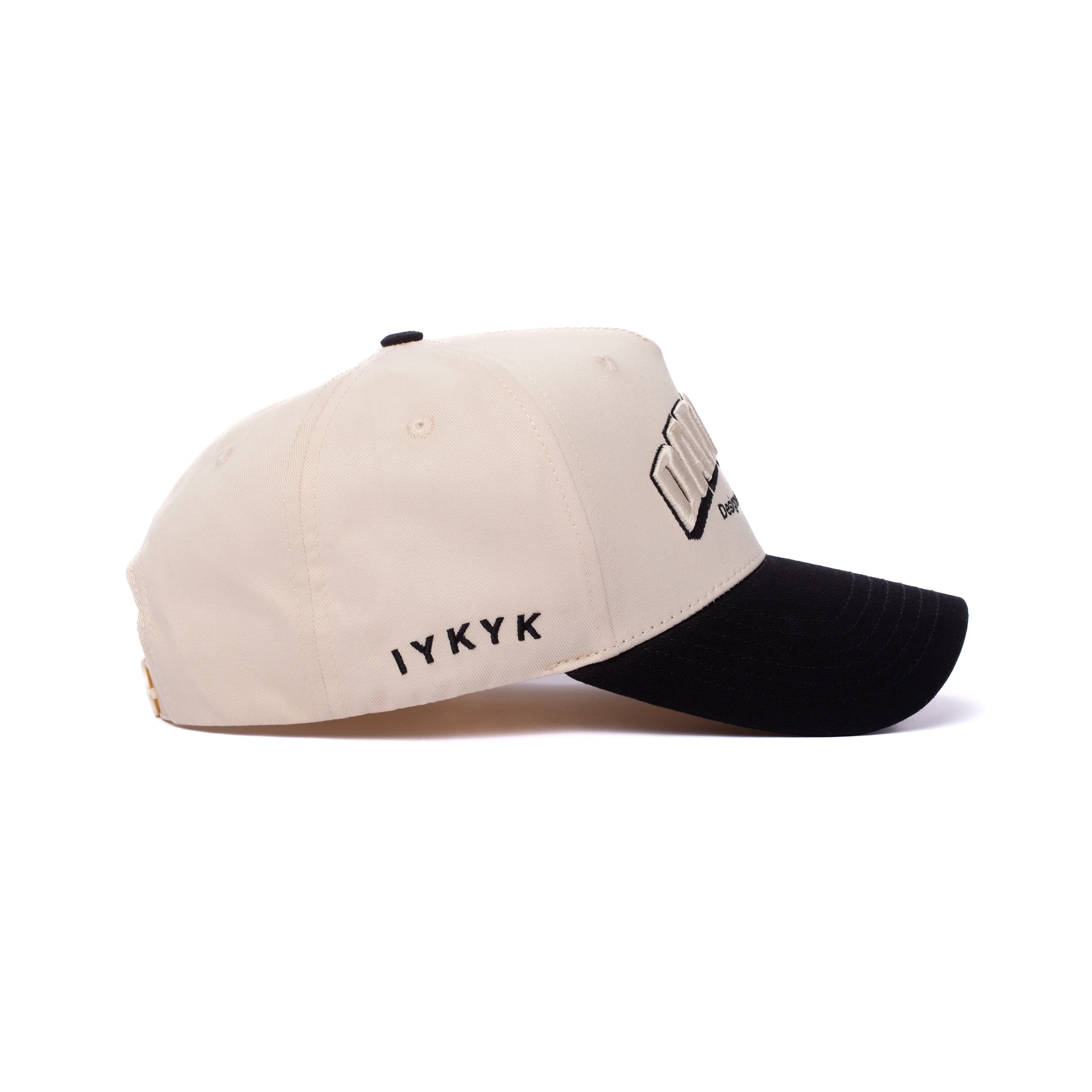 Arch Logo Hat - Cream/Black - Image 4