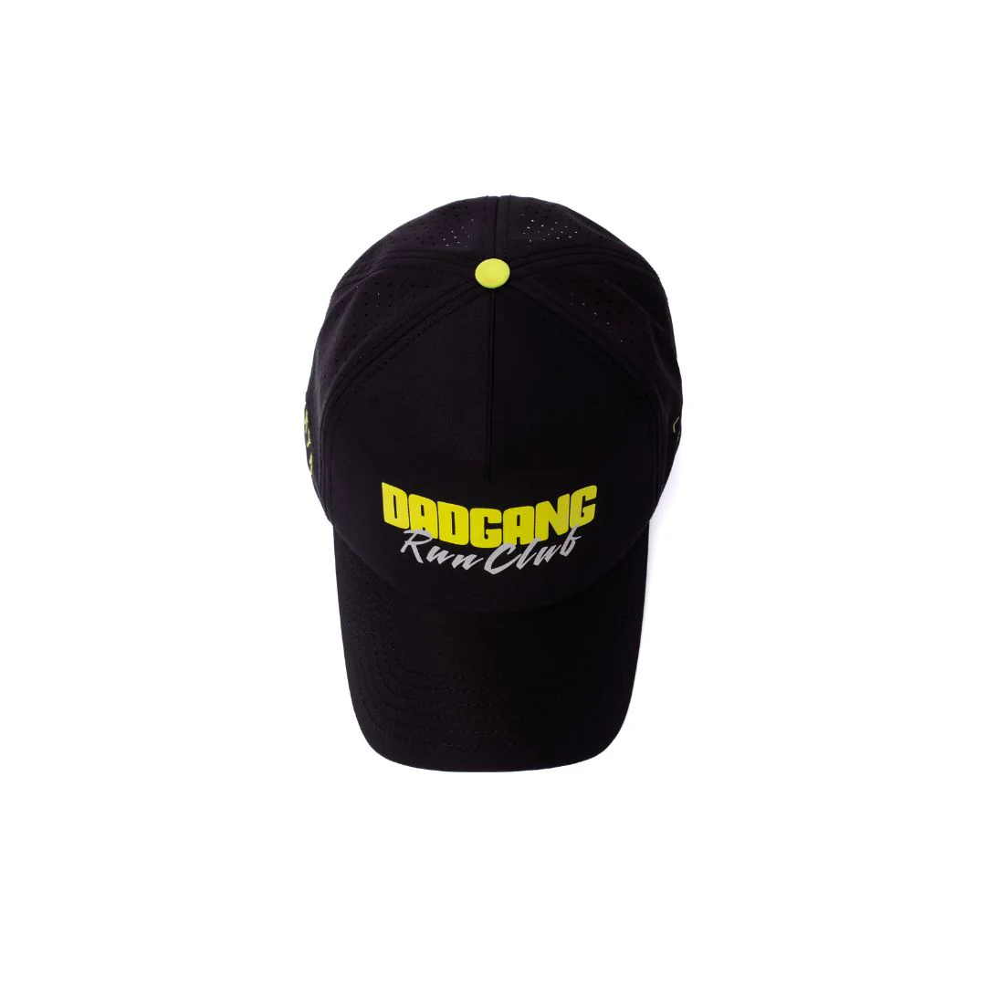 Dad Gang Run Club - Black & Neon Yellow - Image 3