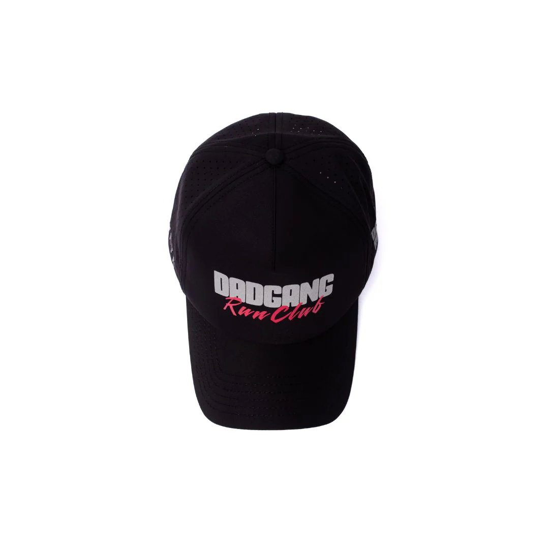 Dad Gang Run Club - Black, Silver & Red - Image 3