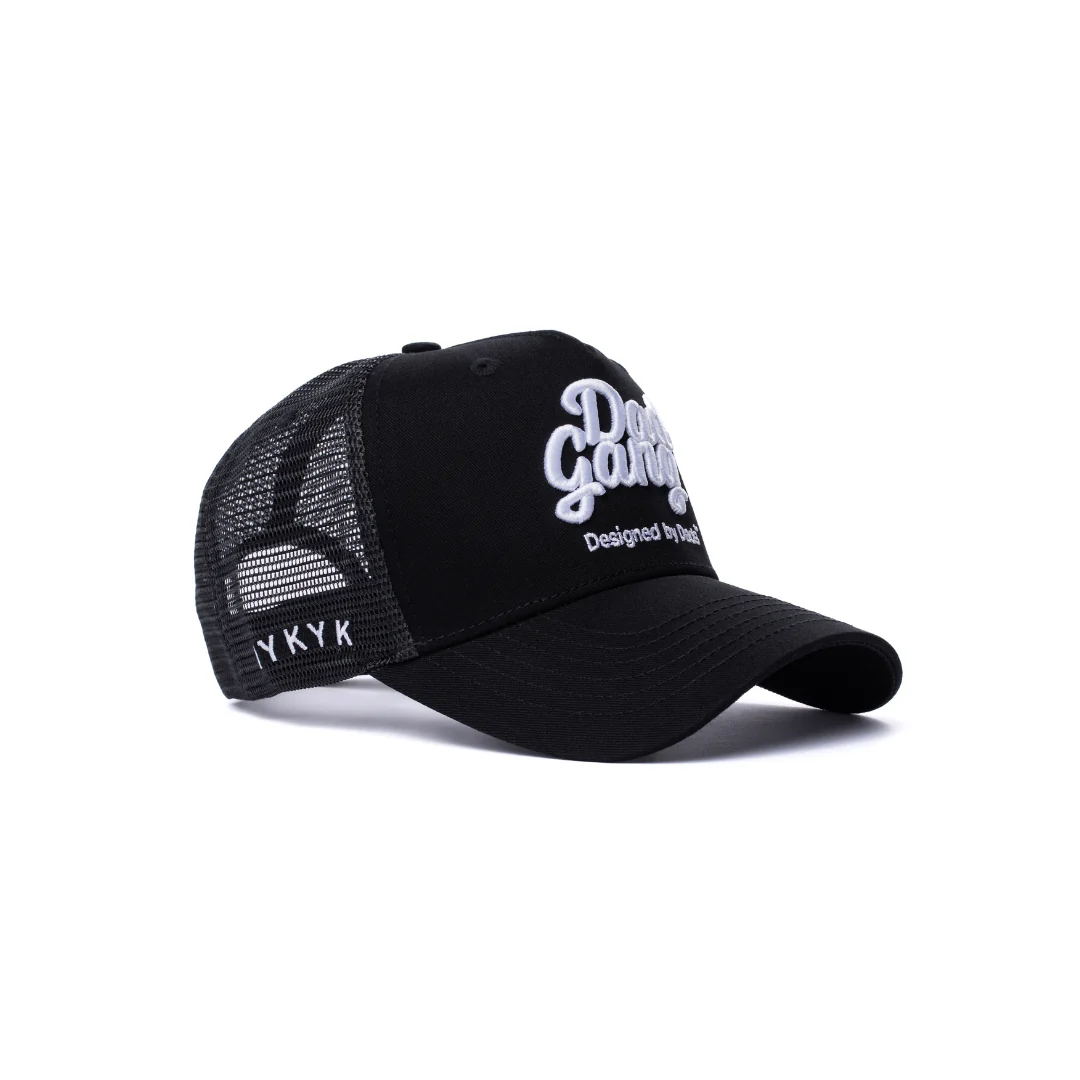 Dad Gang Trucker - Black/White - Image 3