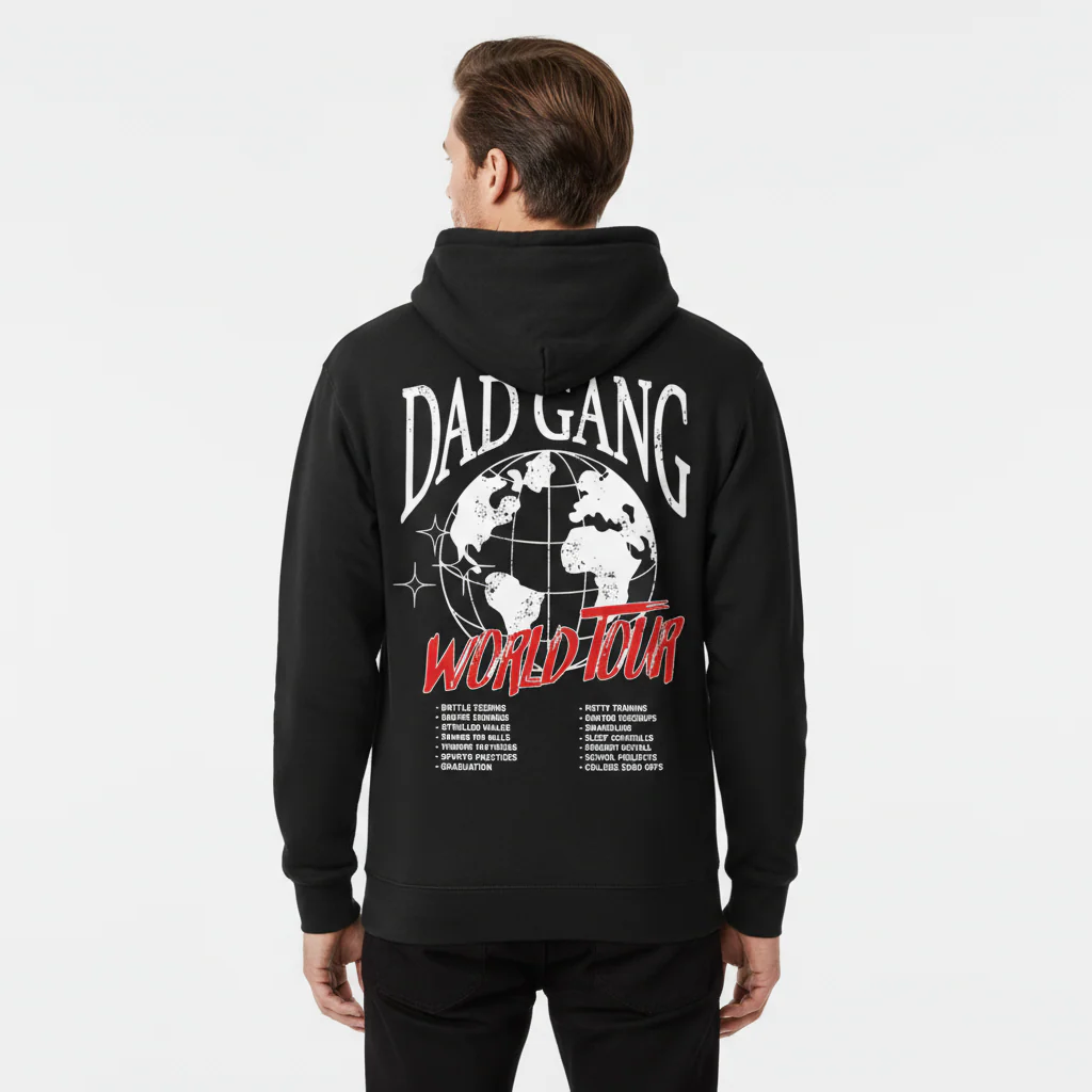 DG Hoodie - Dad Gang World Tour - Image 2