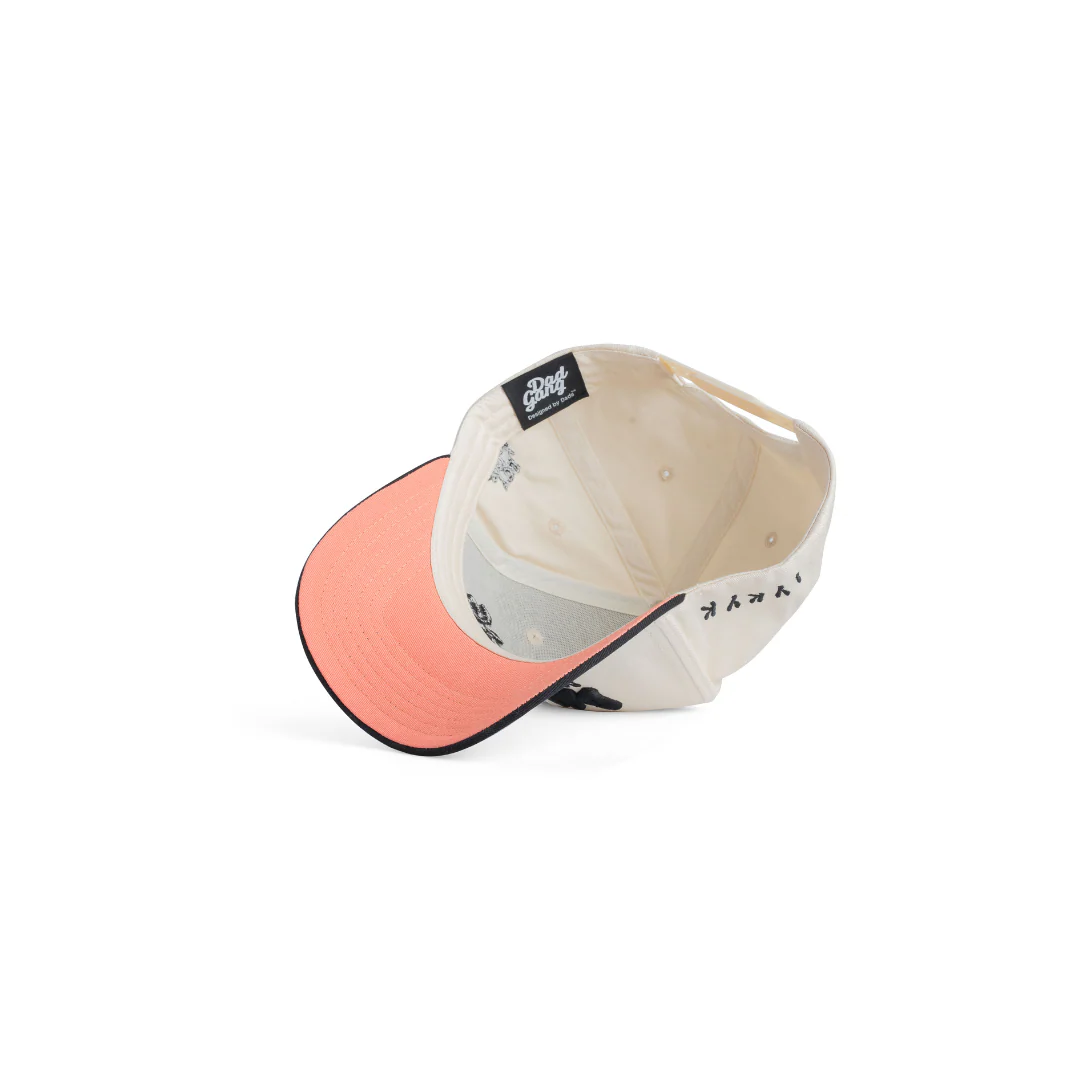 Time Flies Hat - Cream - Image 4