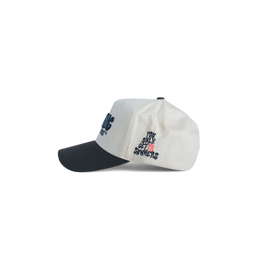 Time Flies Hat - Cream - Image 5