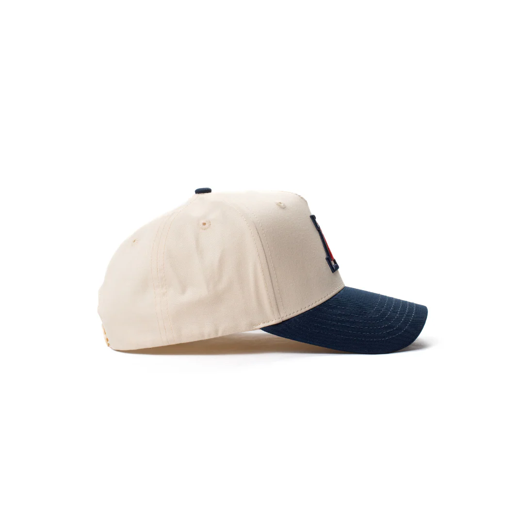 University of Arizona Logo Hat Cream & Blue - Image 3