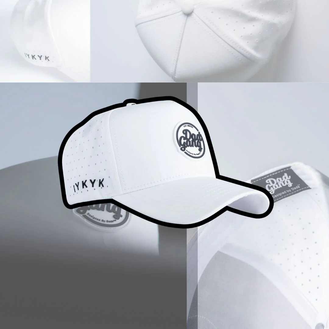 White Athletic DadGang Seal - Image 5